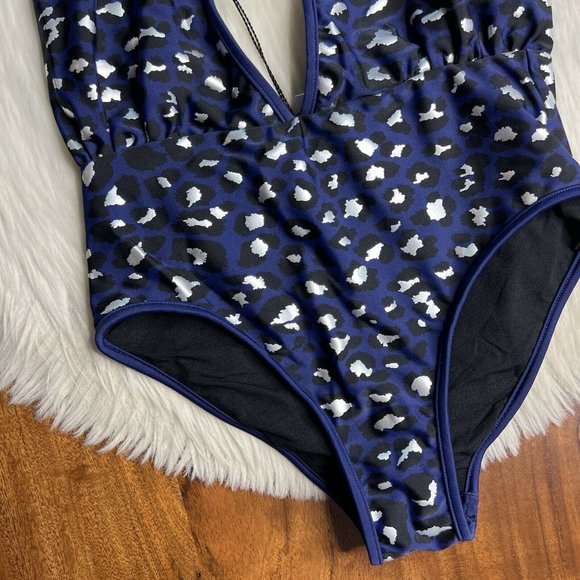 Zadig & Voltaire Size 38 / US 6 Maillot Leopard One Piece Swimsuit - Picture 3 of 11